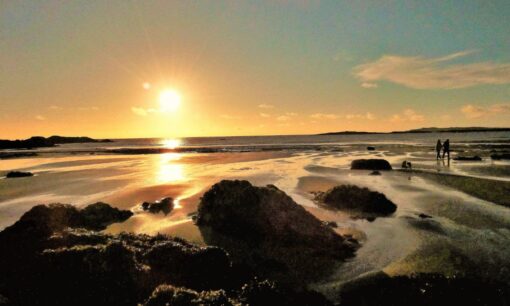 rhosneigr at sunset